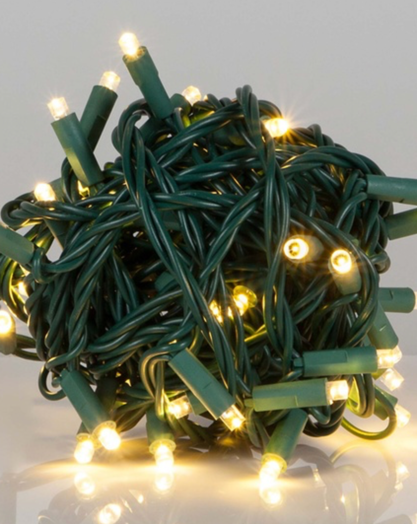 Mr Light 5mm Balled Lights — Warm White, 70 Count