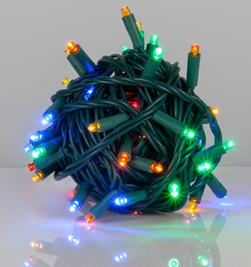 Mr Light 5mm Balled Lights — Multi-Colored 70 Count